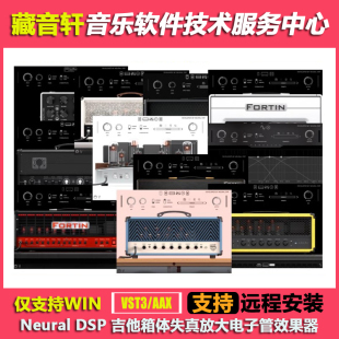 DSP Neural 效果器11套 吉他箱体失真放大电子管AMP 仅WIN系统