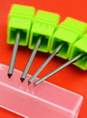 金银镶嵌钨钢微铲刀2.35柄气动雕刻机三角刀推刀