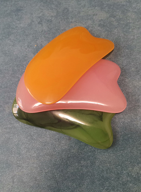 刮痧板面部多用全身通用肩颈专用薄款家用脸部工具仪器经络元宝形