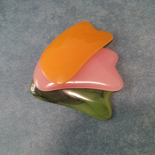 刮痧板面部多用全身通用肩颈专用薄款家用脸部工具仪器经络元宝形