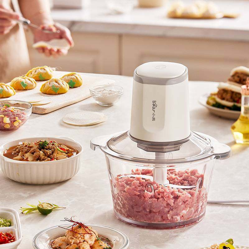 官网品牌小熊绞肉机QSJ-E03C8家用绞馅机碎肉机一体机料理辅食机,厨房电器,绞肉/碎肉/绞菜机/佐料机,淘宝优惠券,粉丝福利购,淘宝优惠卷