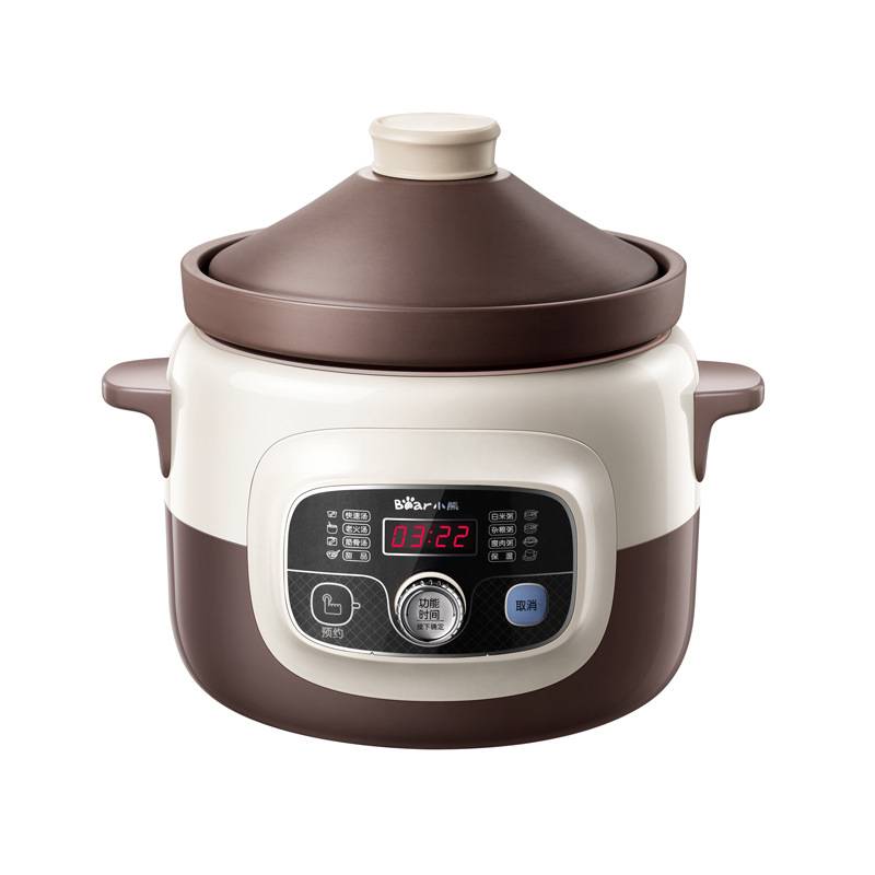 品牌Bear/小熊 DDG-D40B1 电炖锅紫砂慢炖家用全自动大容量煮粥煲