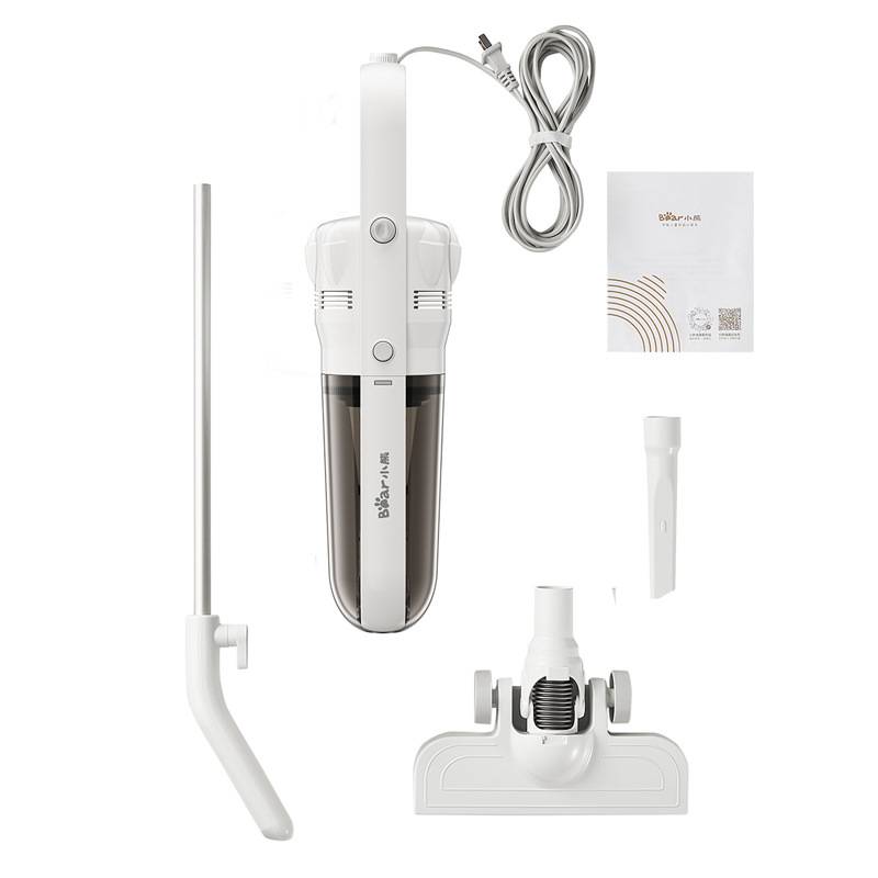 品牌小熊吸尘器XCQ-H04H6床上家用大吸力手持小型强力除螨仪宠物