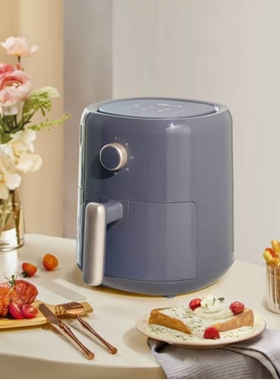 官方小熊空气炸锅QZG-N10W2家用全自动微电脑触控电炸锅微蒸汽3L