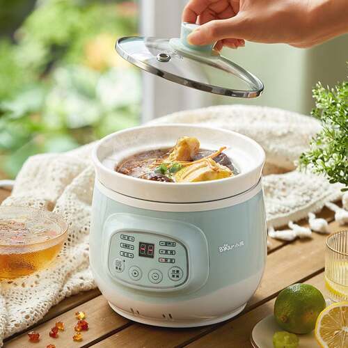 品牌小熊婴儿辅食锅DDG-D10J2煲粥电炖锅宝 Bear/小熊 DDG-D10J2