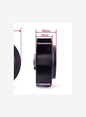 新款225FLW2/3 160W涡流涡轮式离心风机空气净化器风扇220FLW包邮