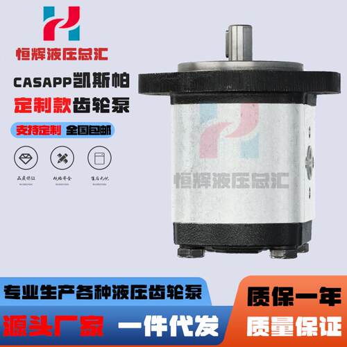 新款凯斯帕液压油泵CASAPPA齿轮泵PLP20-4/6.3/7.2/8/9/10/11包邮