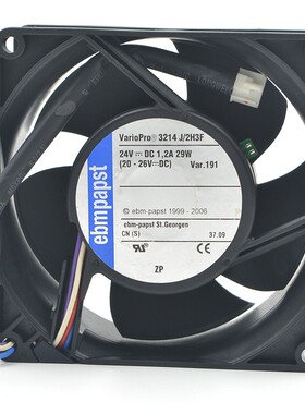 全新EBM风扇3214J/39H3/2H3PR 3214J/2HP/2N/2H4P/2H3F变频器包邮