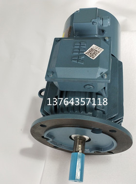 新款电机QABP80M4B 0.75KW极 380V三相异步交流电动机法兰/地包邮