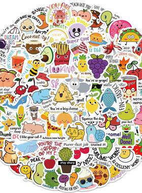 80/240/400/640PCS Punny Teacher Stickers for Students Reward