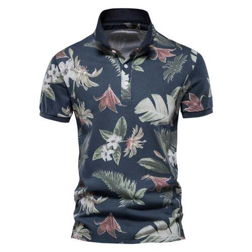 Beach T Shirt For Men Shirts Summer Blue Student Stripe Red