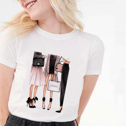 Womens Clothing Harajuku 100% Cotton Streetwear Kawaii