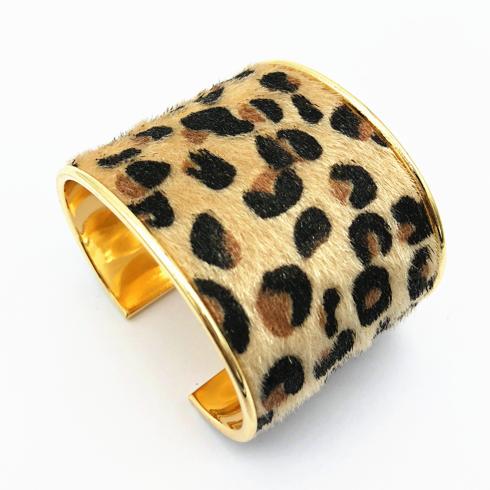 马毛豹纹手镯女bracelet