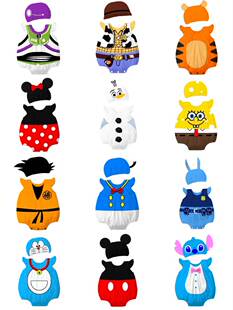 万圣节cosplay迪士尼宝宝雪宝哈衣爬服跳跳虎巴斯光年cos表演服装