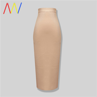 Plus Size Knee Length Bandage Skirt for Women Pencil Skirts