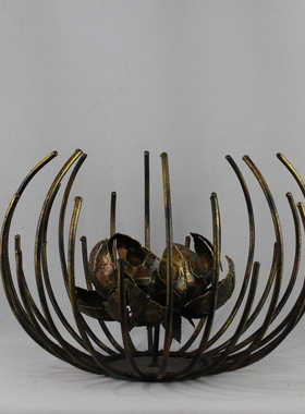 铁艺摆设新中式样板间创意