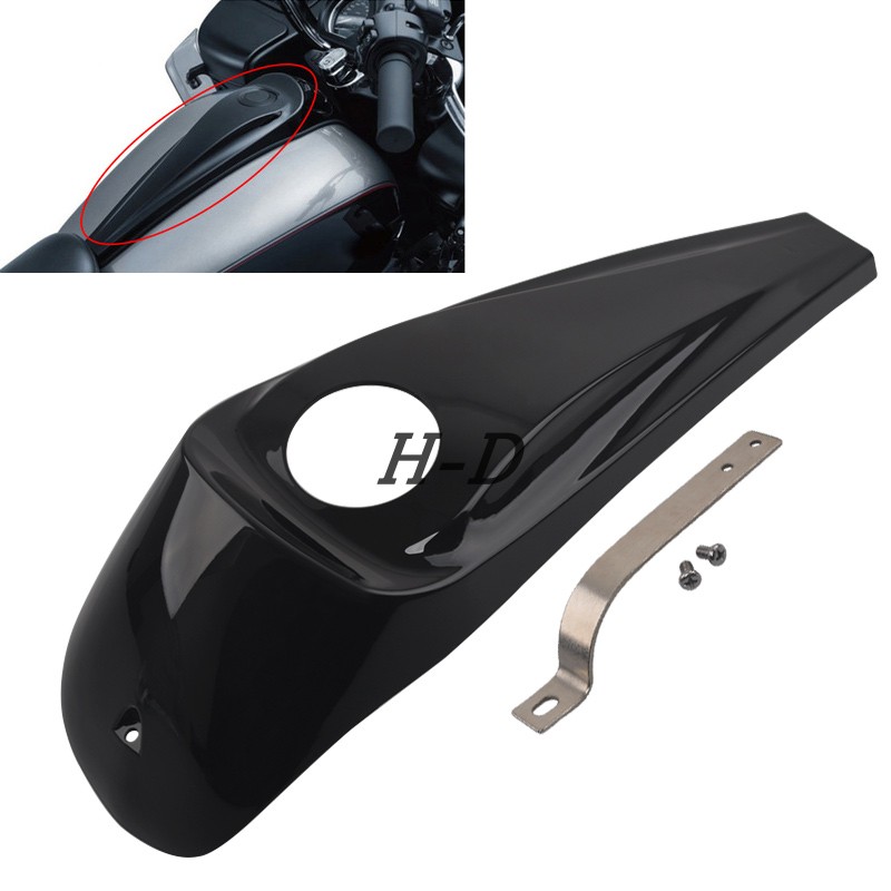 摩托车配件 哈雷街道 大道 至尊滑翔 改装复古油箱 装饰盖 中控