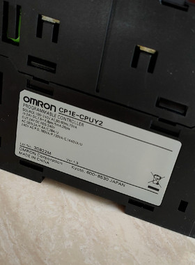 新款PLC CP1E-CPUY1 可编程控制器 扬力冲床专用CP1E-CPUY2包邮
