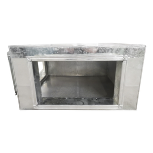 新款静压箱通风排气管道风机镀锌除尘降噪消声箱空调出风口工包邮