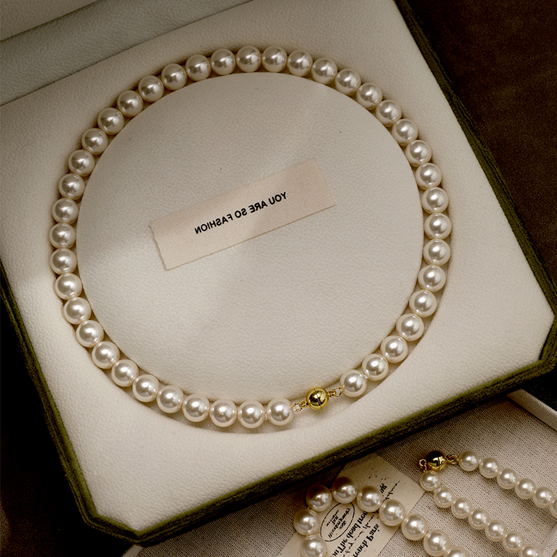 饰悟施家珍珠项链轻奢小众女