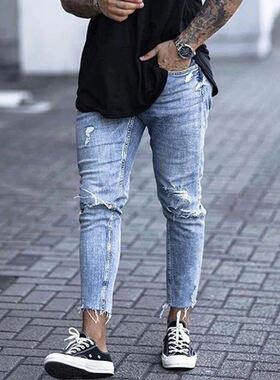 summer jeans for men pants for mens casual trousers man 裤
