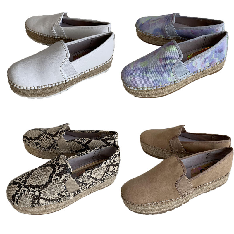 2022年春平底深口麻边厚底懒人鞋