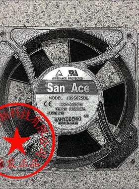 109S025UL 230V 14/12W 0.08/0.07A 120*120*38MM 铝框散热风扇