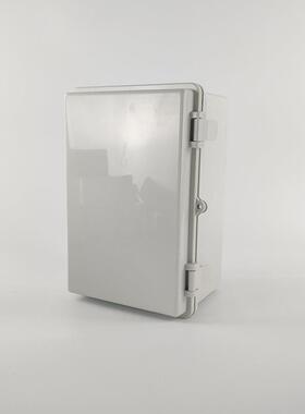 290*190*140mm塑料搭扣防水盒 明舟户外翻盖接线箱电源密封分线盒