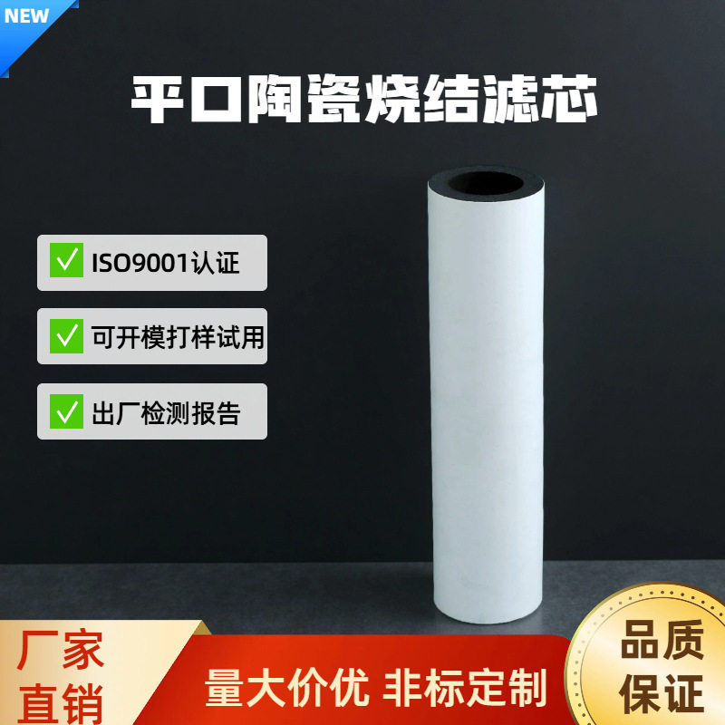 厂家直销10寸通用陶瓷滤芯平口反复使用滤芯耐用滤芯滤瓶专用滤芯