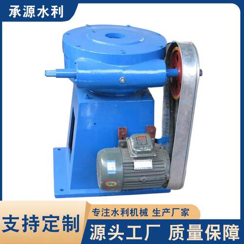 手动一体式启闭机单双吊点启闭机污水处理手电两用式启闭机设备