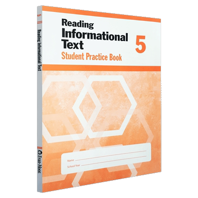 Evan-Moor Reading Informational Text Grade 5 SE 阅读课堂系列 科普文章精度 作业本 五年级 美国加州教辅 evanmoor