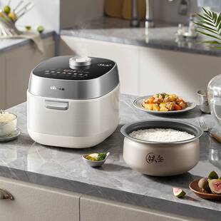 J40L2 家用大容量糖电饭锅米汤分离杂粮4L 小熊电饭煲DFB 官方正品