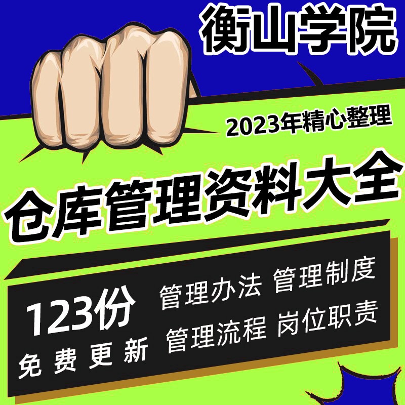 仓库管理制度企业公司工厂商场车间租赁合同员工岗位职责材料表格