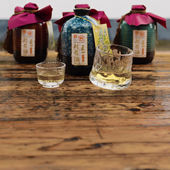 桂花酒糯米佳酿彩陶十度一斤装 半甜型苏州常熟特产老字号王四酒家