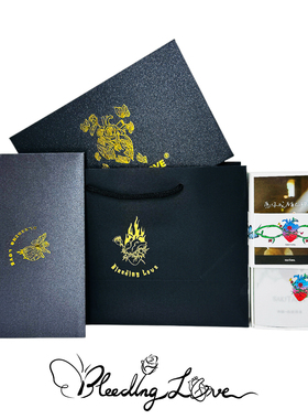 BLEEDING LOVE|烬爱铭心贺卡典藏礼盒套装送礼仪式感包装手写祝福