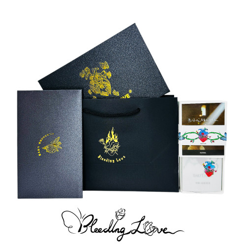BLEEDING LOVE|烬爱铭心贺卡典藏礼盒套装送礼仪式感包装手写祝福