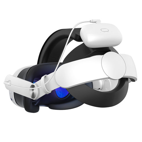 适用Meta Oculus quest3s精英头带VR配件替换舒适6000mAh移动电源