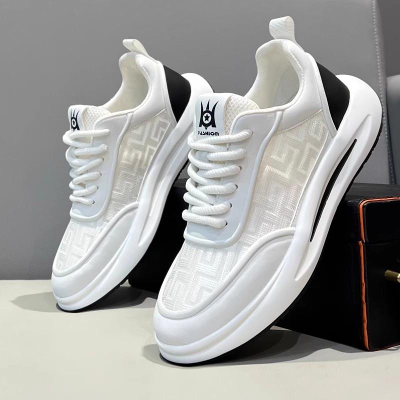 男鞋2025新款秋冬季加绒保暖休闲板鞋百搭轻质软底低帮小白鞋子男