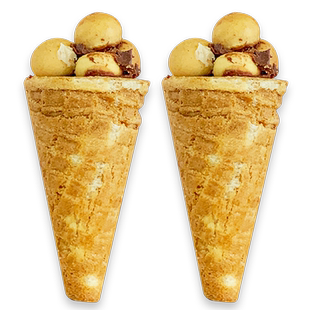 整箱240支/甜筒脆皮冰淇淋脆筒巧克力脆脆杯星球夹心饼干儿童零食