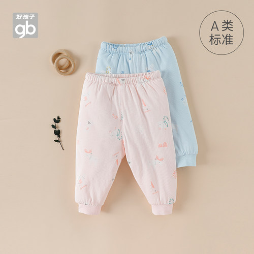 好孩子加厚冬季保暖裤子
