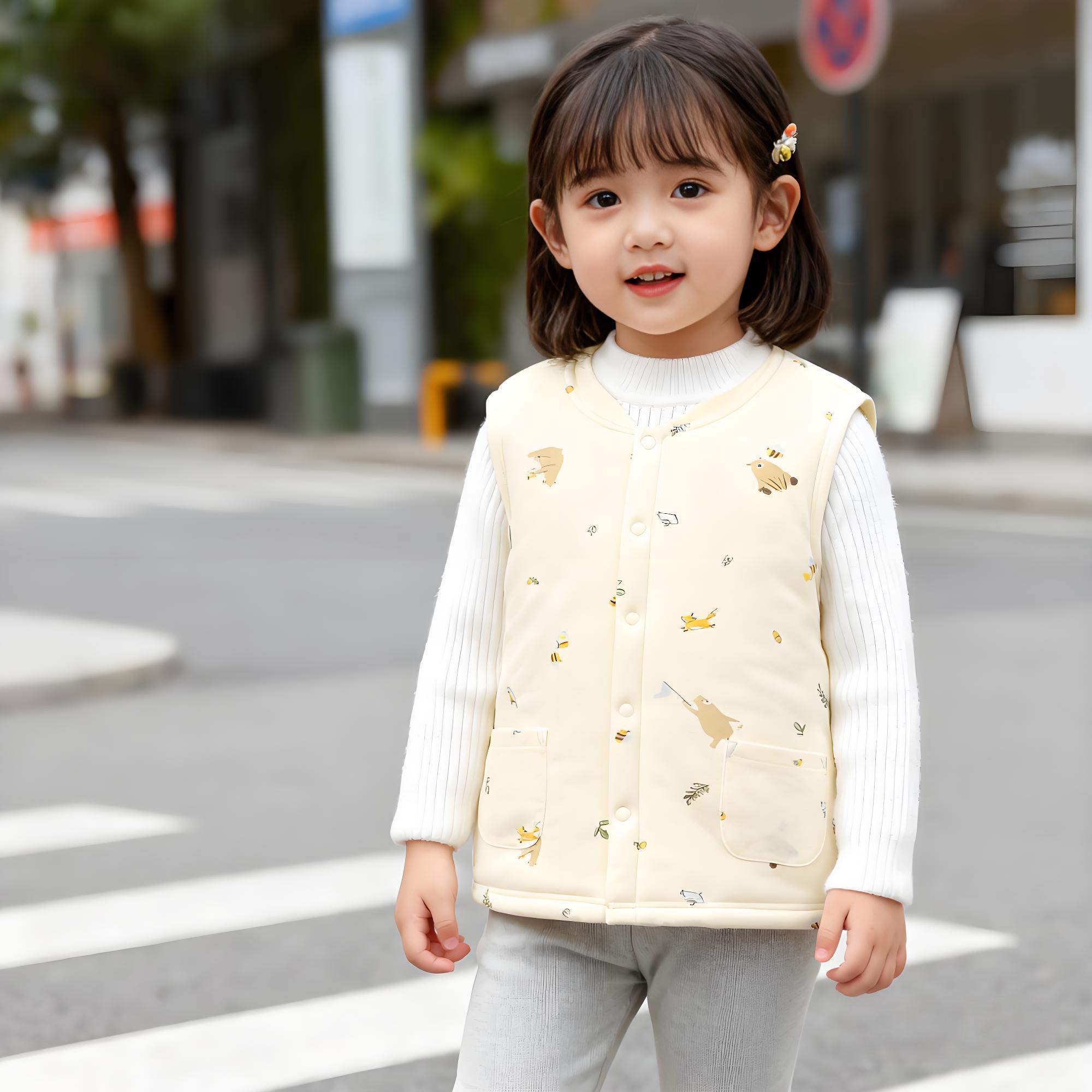 好孩子棉秋冬夹棉马甲