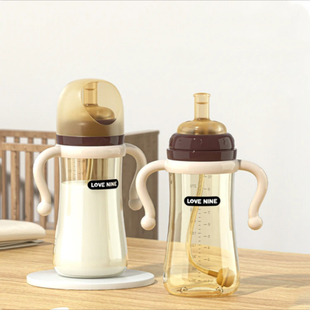 爱尼诺奶瓶配件lovenine奶嘴食品级硅胶纳米银吸管嘴直饮嘴鸭嘴促