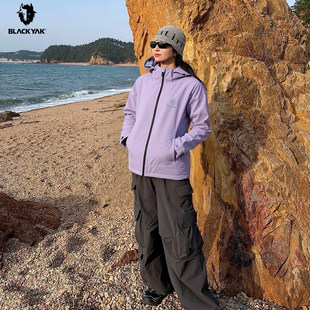 BLACKYAK布来亚克棉服女26春季WINDSTOPPER充电加热夹克SIW302