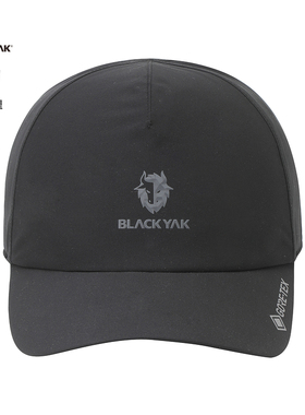 BLACKYAK/布来亚克遮阳帽25春夏户外男女款GORE防水鸭舌帽SYX909