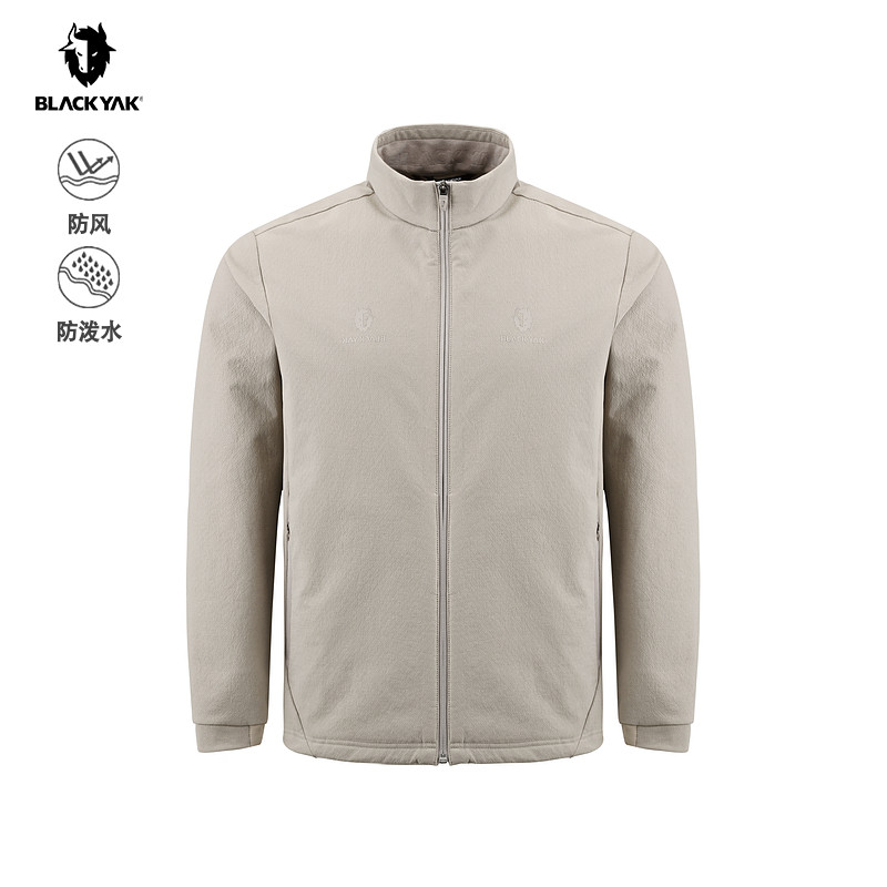 BLACKYAK/布来亚克软壳衣男25秋冬户外防泼水加绒保暖夹克FYM619