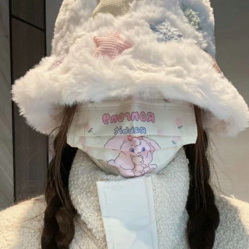 软糯糯的星星帽子！敲可爱毛茸茸