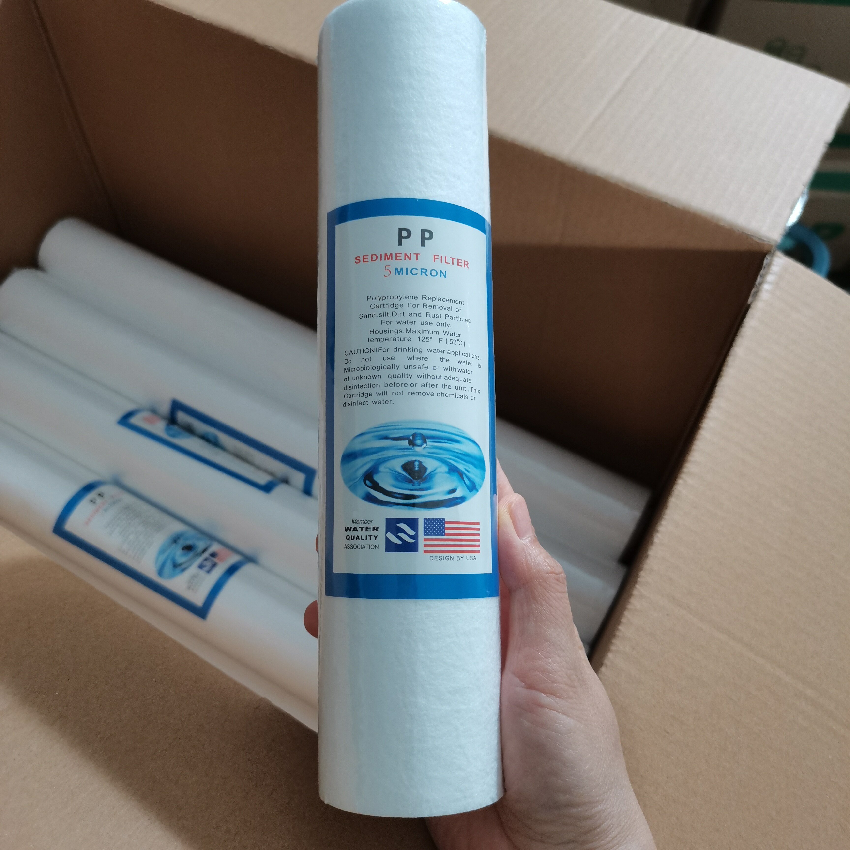 Water Quality滤芯美国PP SEDIMENT FILTER 5MICRON净水过滤器芯
