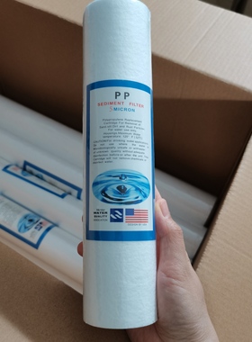 Water Quality滤芯美国PP SEDIMENT FILTER 5MICRON净水过滤器芯