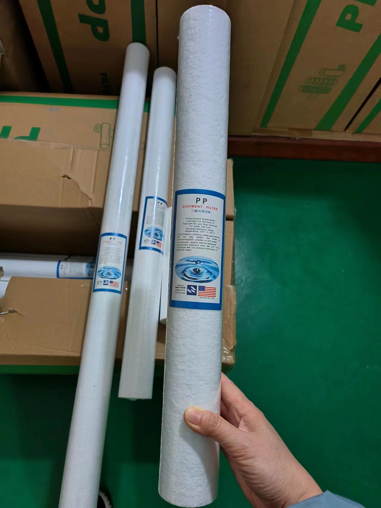 pp滤芯 water quality 20寸5u PP SEDIMENT FILTER 5MICRON通用-封面