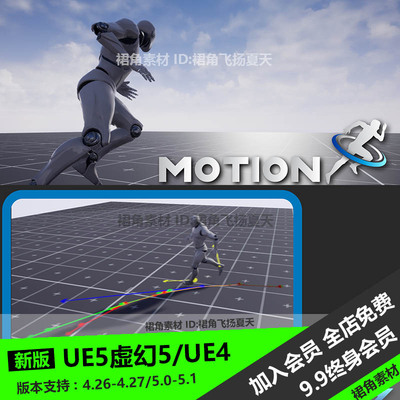 UE5虚幻4 专业人物角色动画合成工具插件Motion Symphony